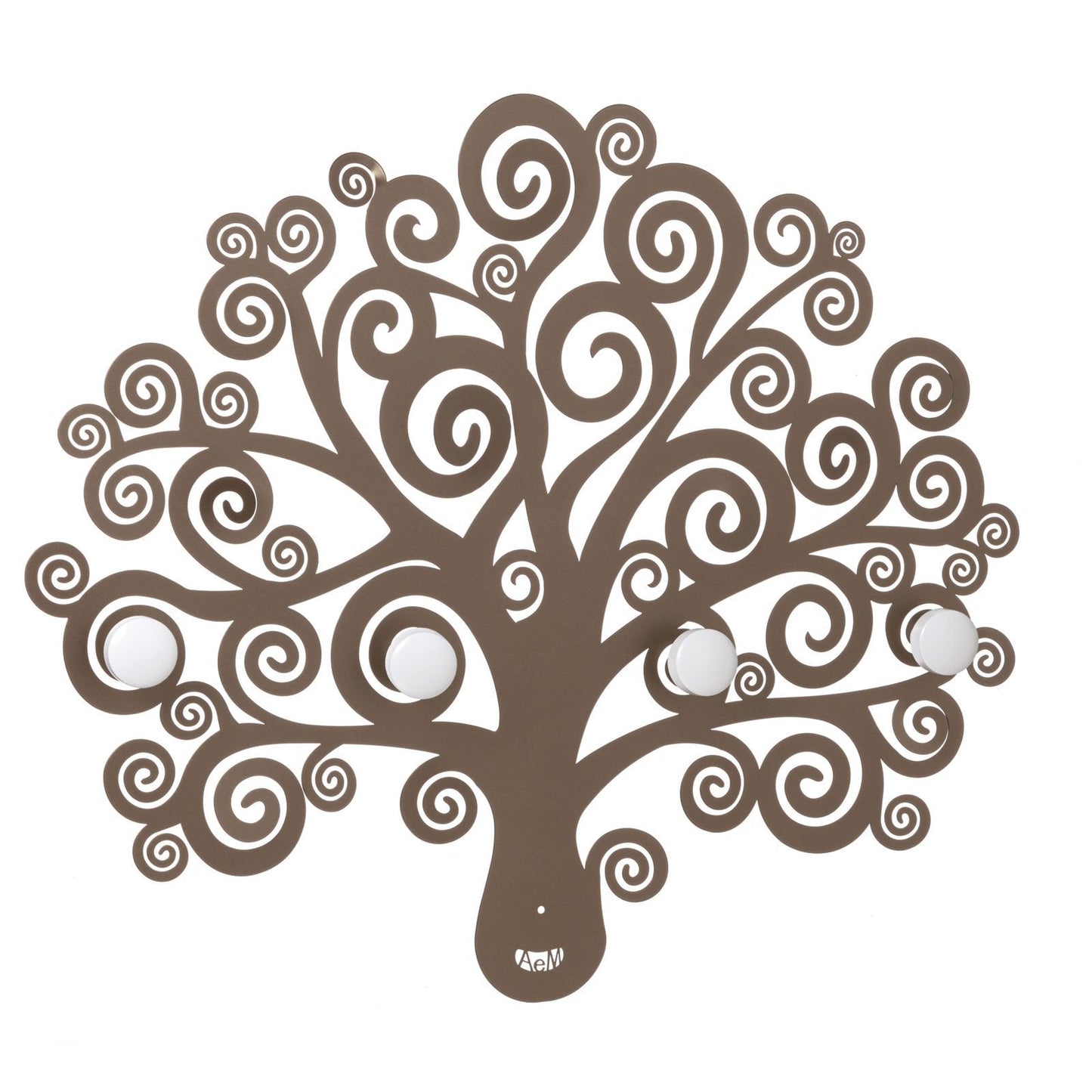 Porte-manteau mural design Arbre de Vie