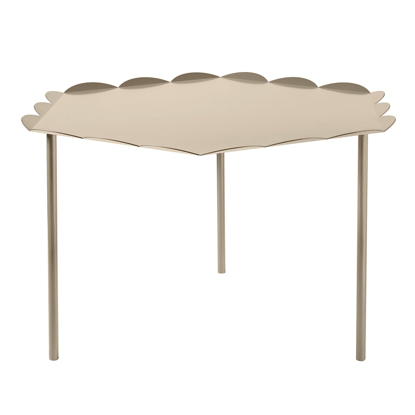 Table de salon moderne en dentelle hexagonale