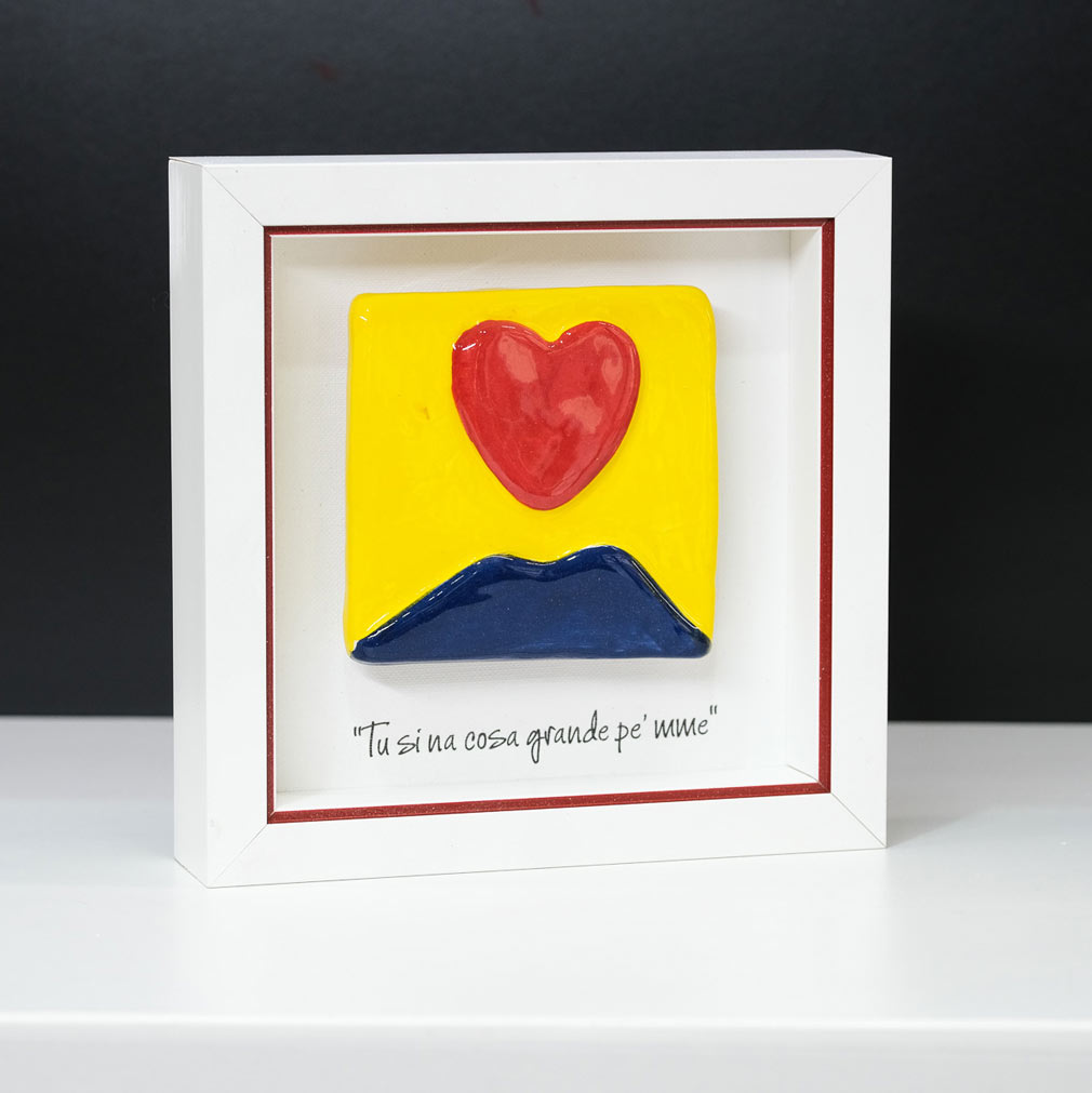 Mattonella Vesuvio Cuore giallo