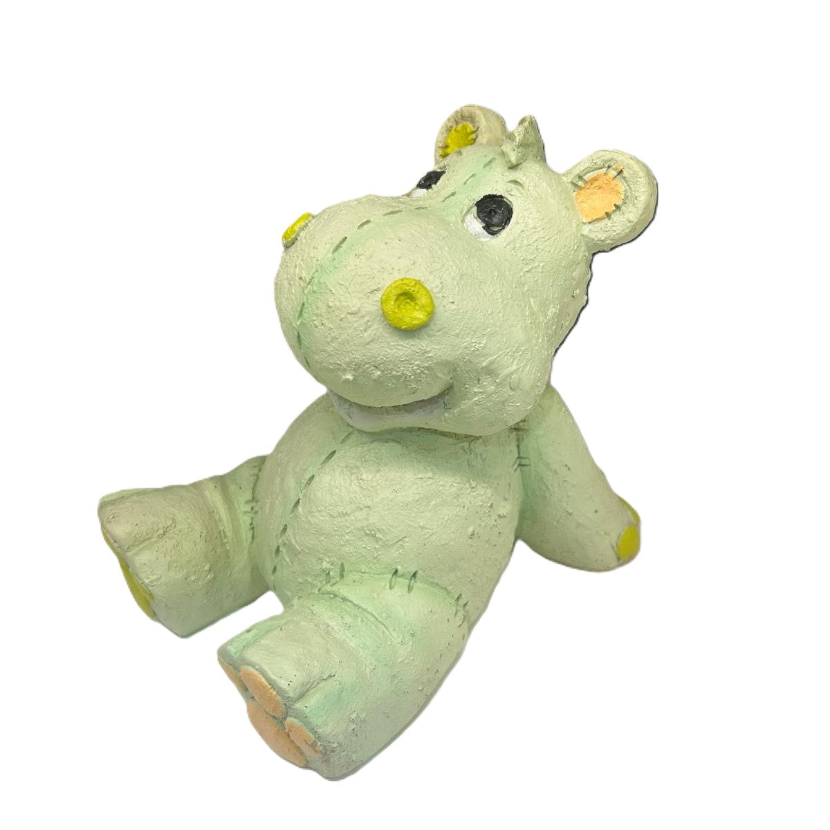 Tirelire hippopotame Mascagni 22x16 cm