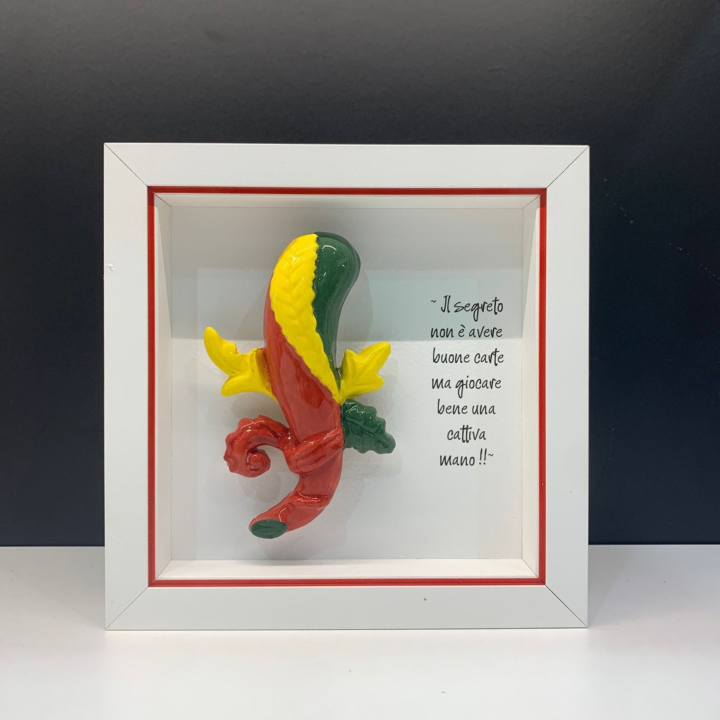 Decorative Ceramic Picture – Ace of Wands