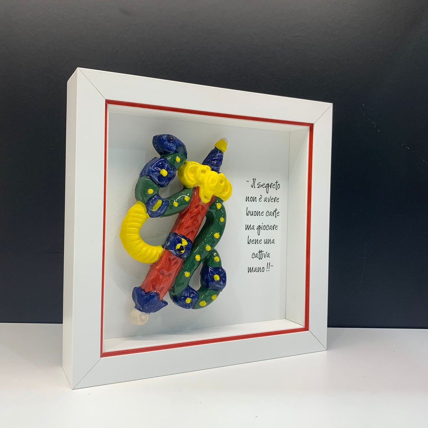 Decorative Ceramic Picture – Ace of Swords