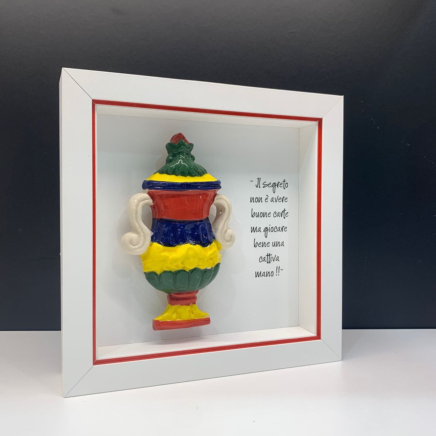 Decorative Ceramic Picture – Ace of Cups