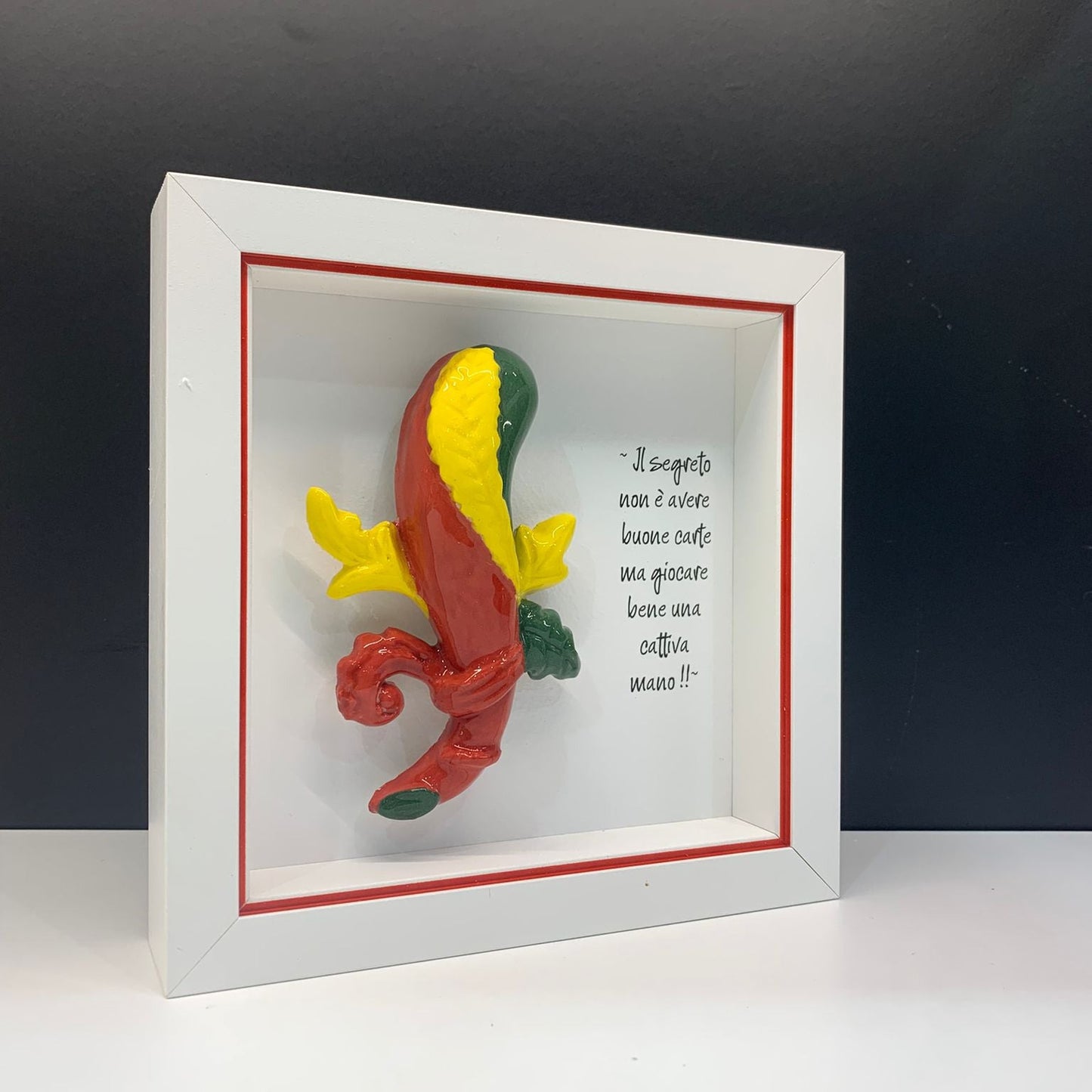 Decorative Ceramic Picture – Ace of Wands