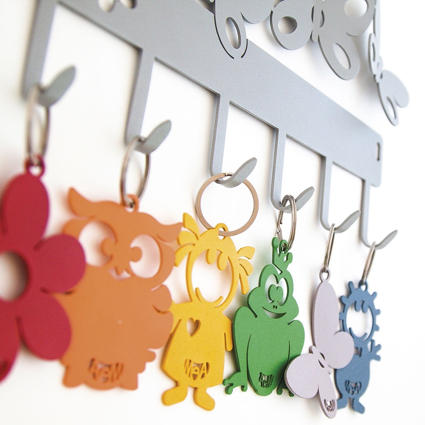 Porte-clés motif papillon