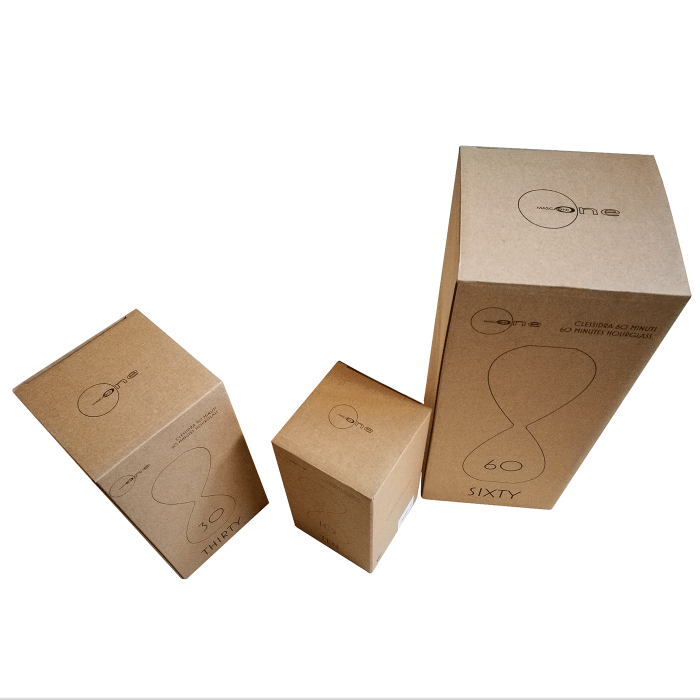 Sablier en verre avec sable fuchsia – Élégance et fonctionnalité Hauteur 15 cm Durée environ 10 minutes