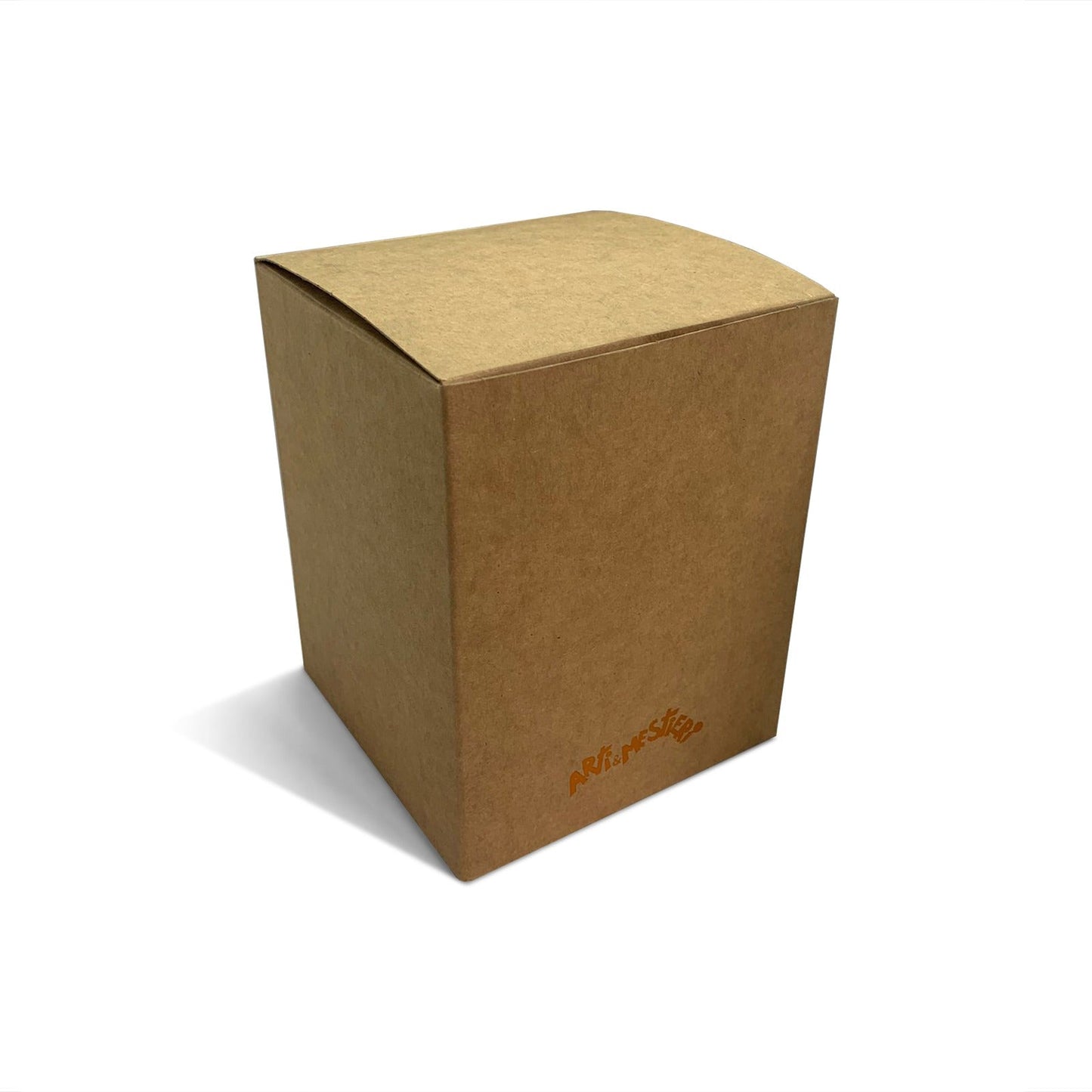 Ten natural cardboard boxes for wedding favors