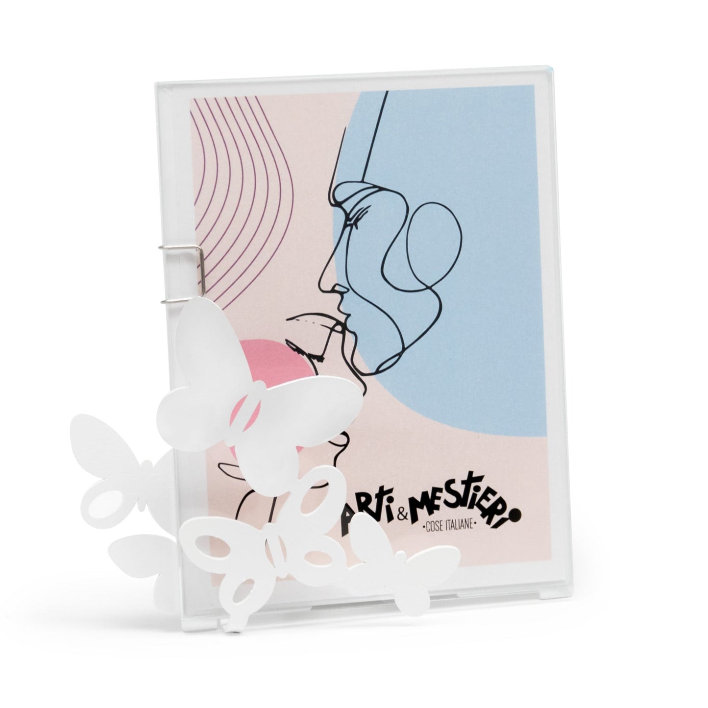 Bomboniera moderna portafoto Farfalle