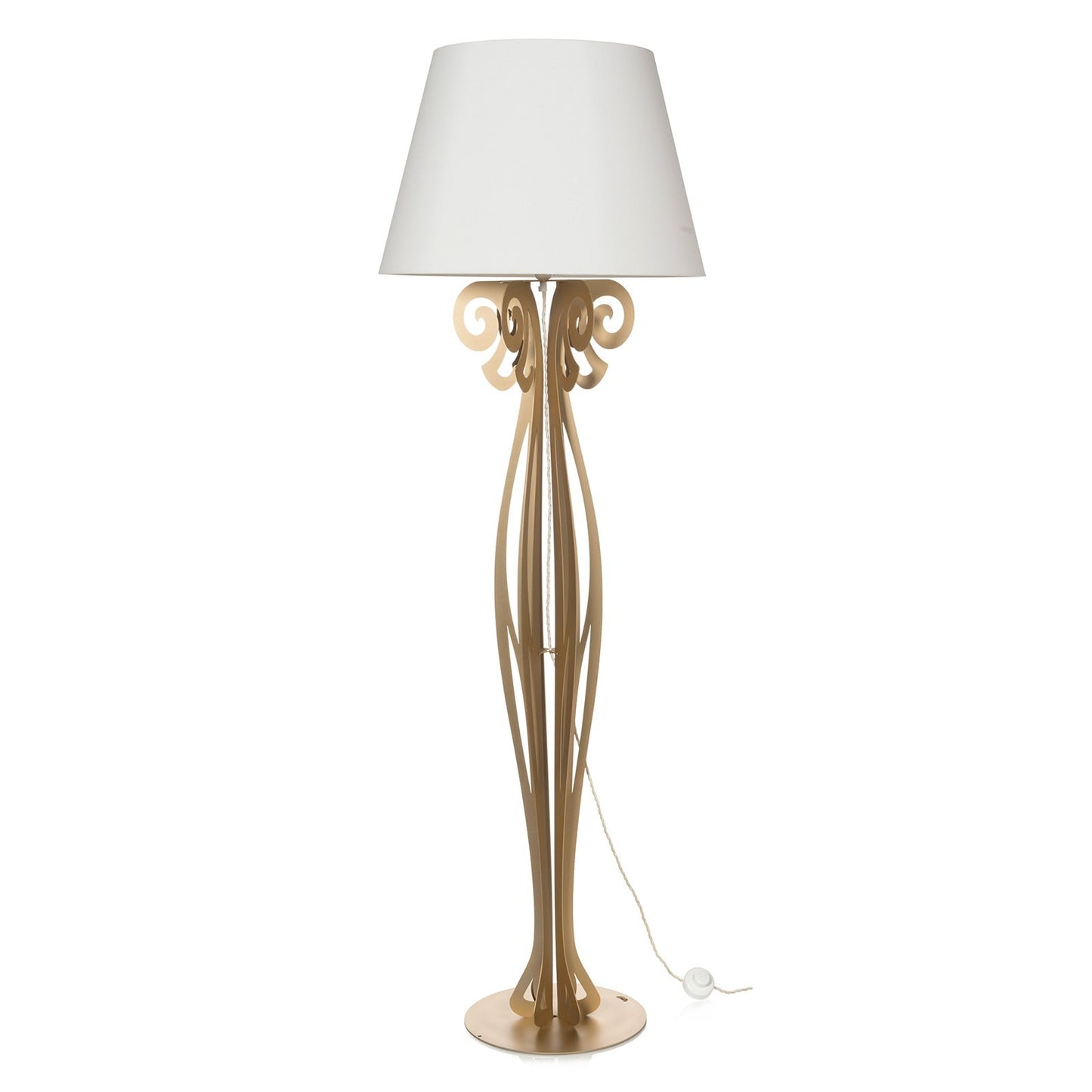 Lampada da terra moderna di design Circeo