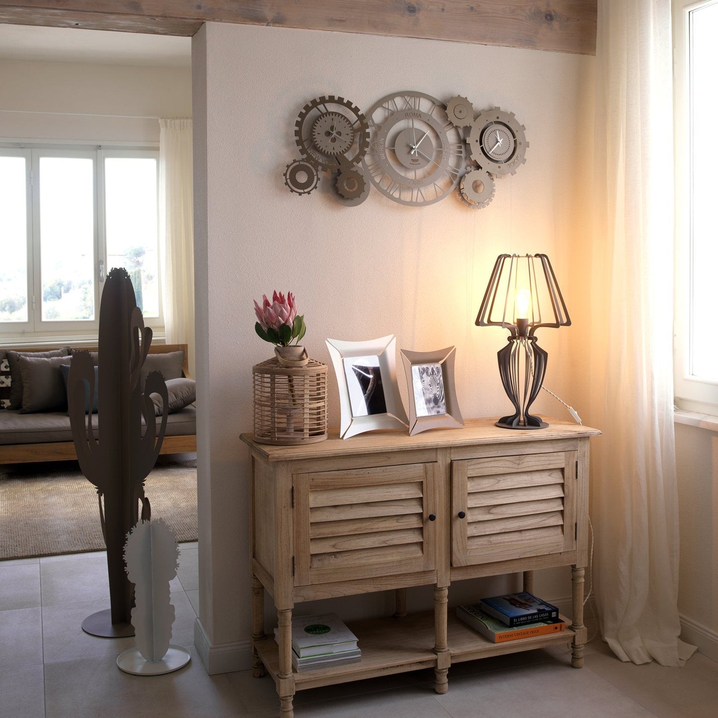 Horloge murale spéciale Fuso Meccano