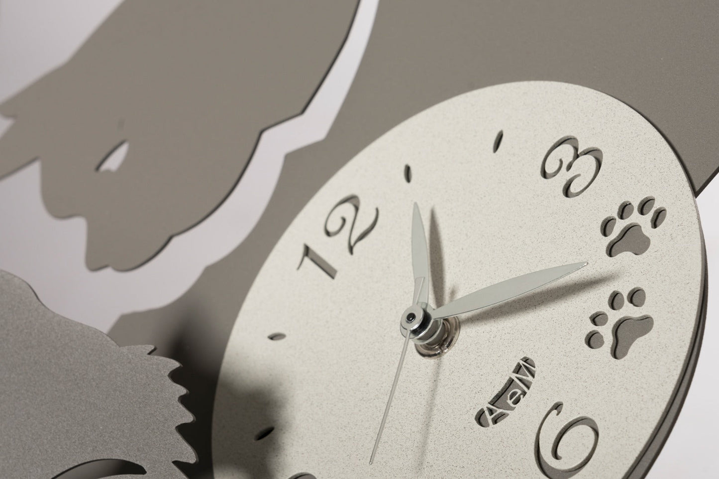 Mother Cat designer wall clock