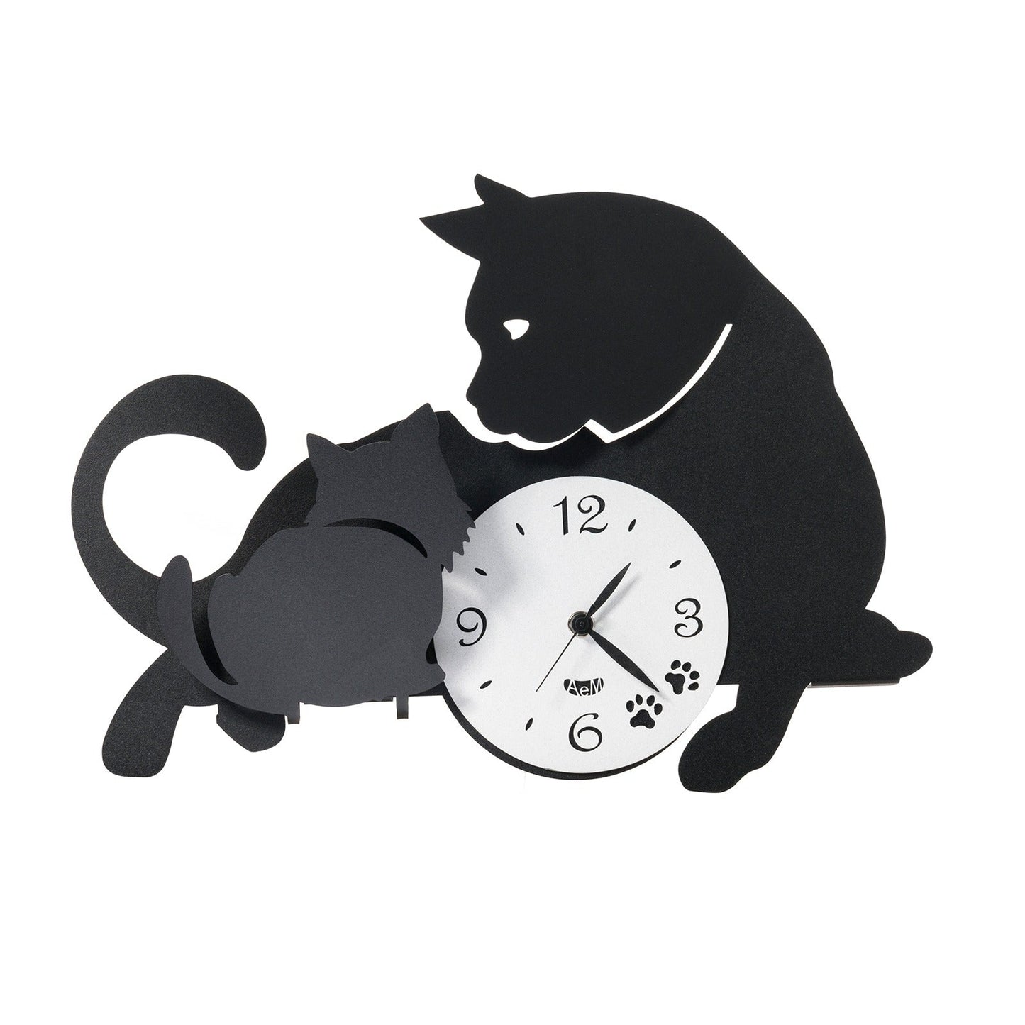 Mother Cat designer wall clock