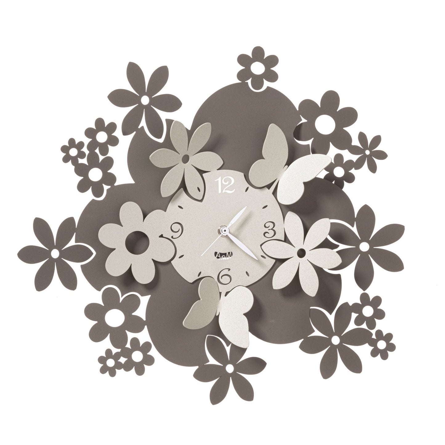 Horloge murale spéciale avec des fleurs de marguerite