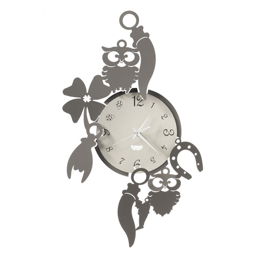 Orologio da parete di design portafortuna Good Luck