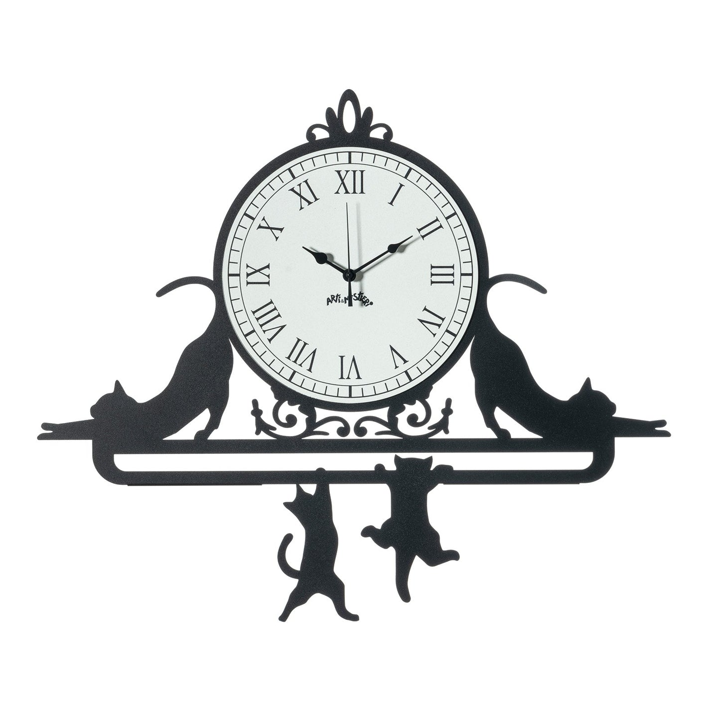 Horloge murale spéciale Cattitude