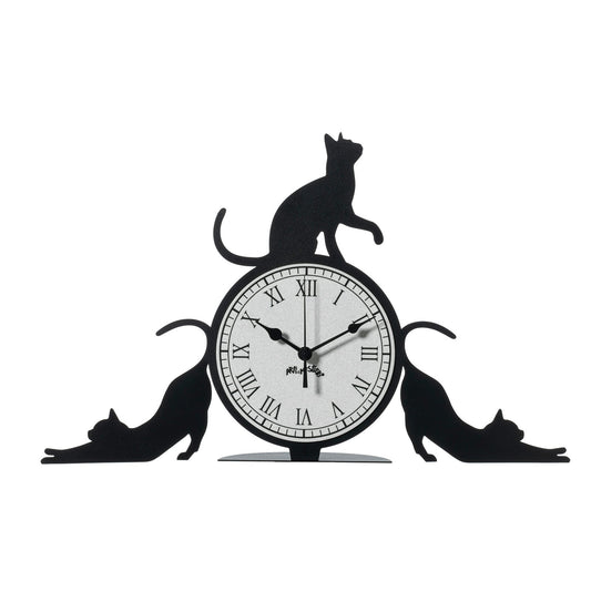Horloge de table spéciale Cattitude