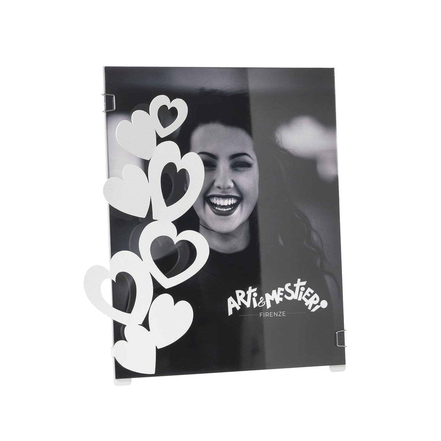 Petit cadre photo design « Cœurs »