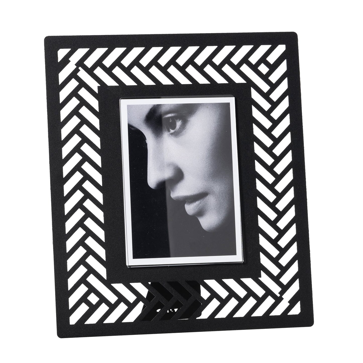Large Milleintrecci designer photo frame
