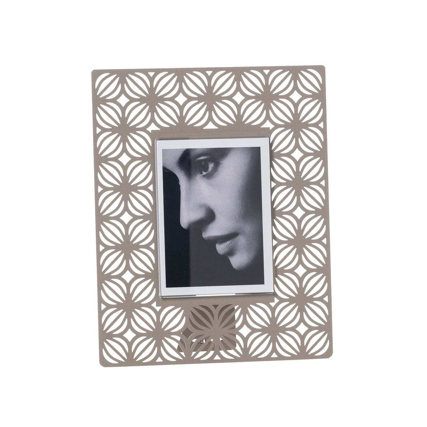 Petit cadre photo au design Ikat