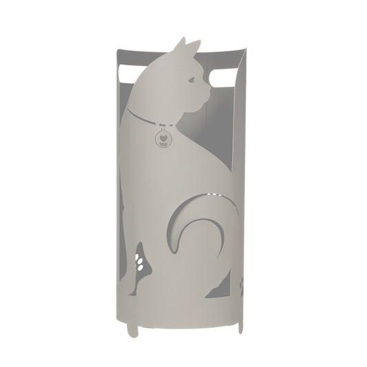 Porte-parapluie design chat