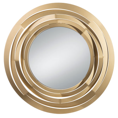 Large Circular Origami Wall Mirror