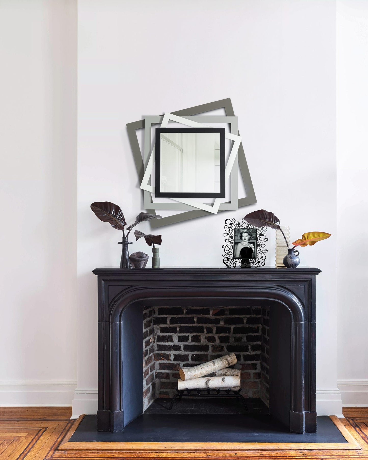 Specchio da parete moderno Rubik