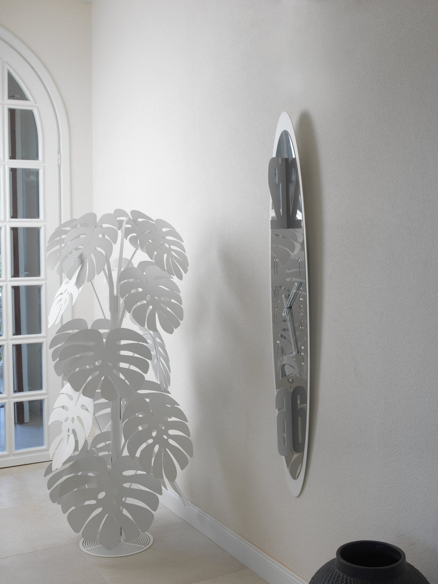 Pianta decorativa moderna Monstera grande