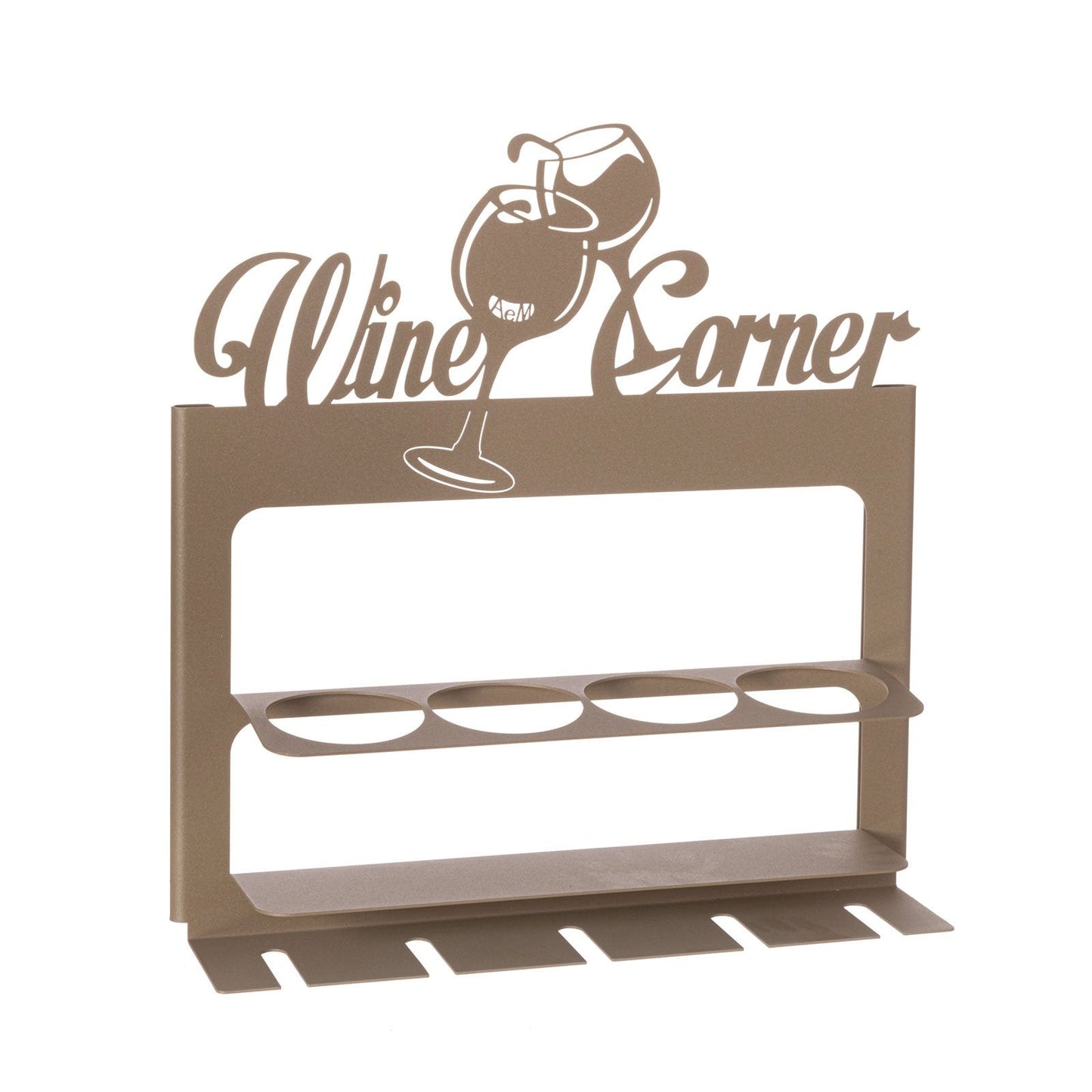 Porta bottiglie da parete moderno Wine Corner