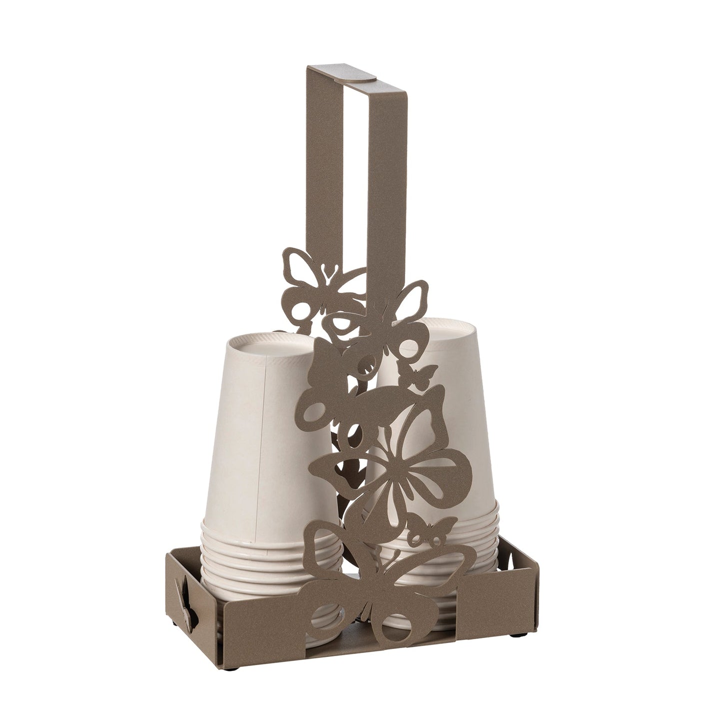 Porte-gobelet papillon