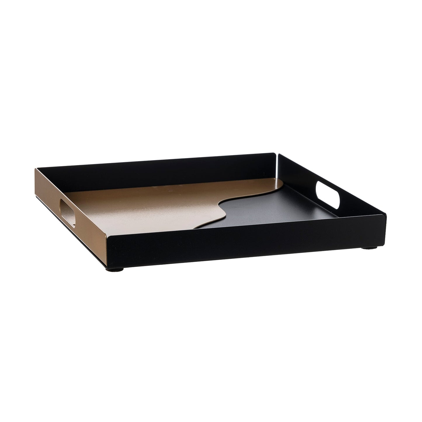 Plateau carré moderne et fluide