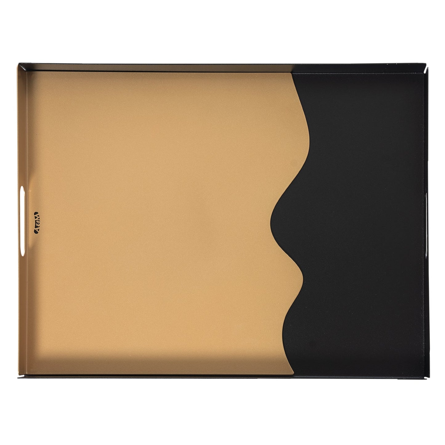 Plateau rectangulaire moderne et fluide