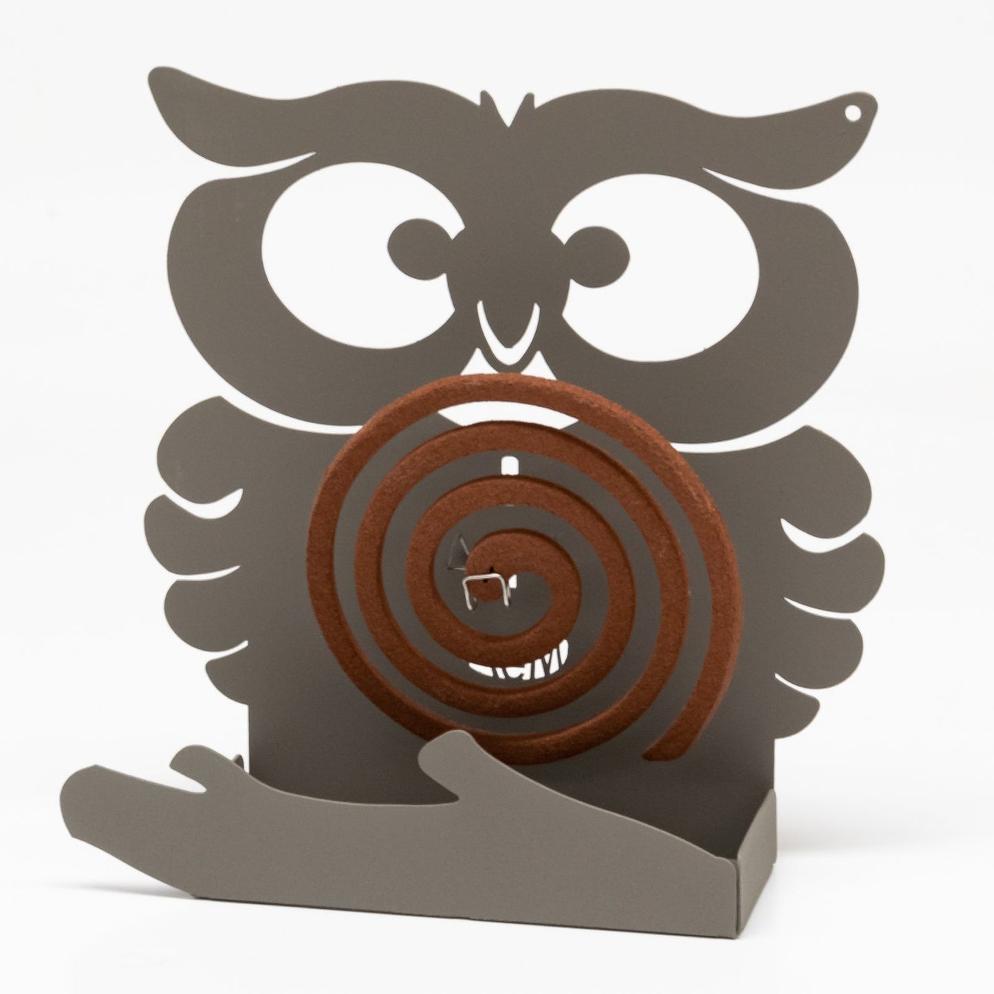 Support anti-moustiques hibou pour table