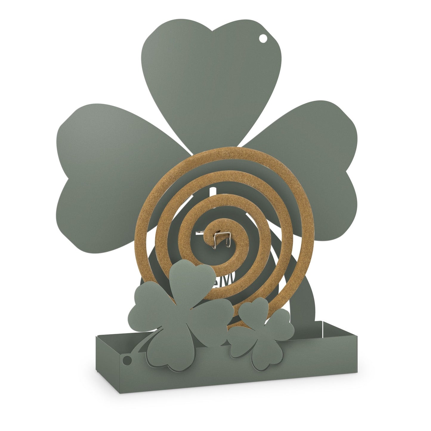 Support de bobine anti-moustiques de table au design Quadrifoglio