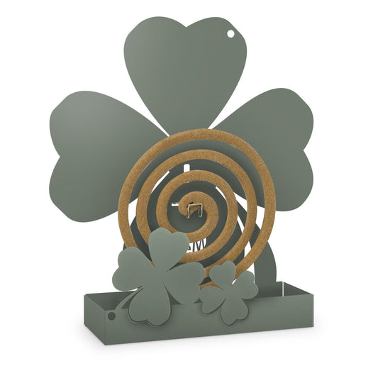 Support de bobine anti-moustiques de table au design Quadrifoglio