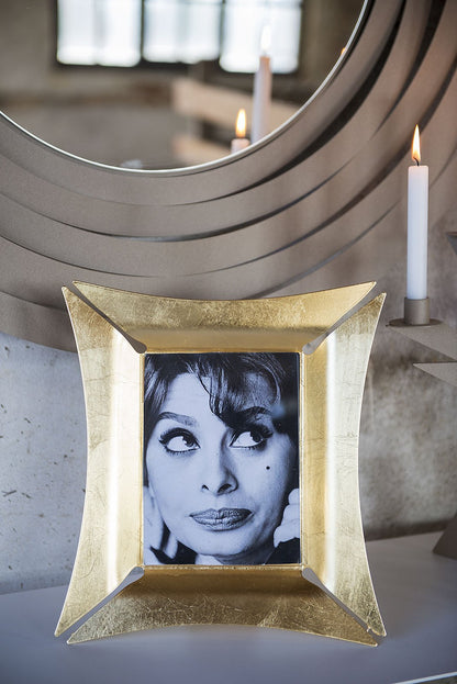 Large Circular Origami Wall Mirror