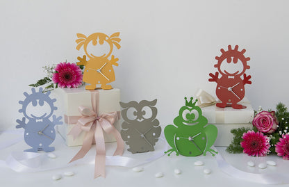 Conception d'horloge hibou