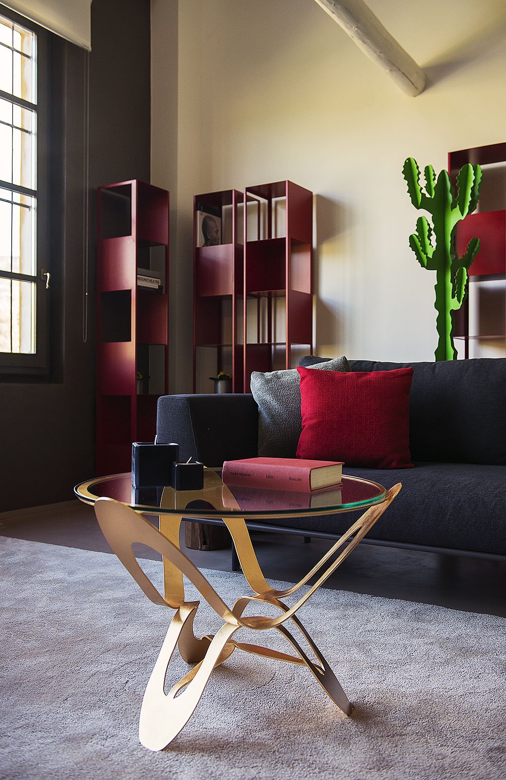 Tavolino moderno di design Ninfa