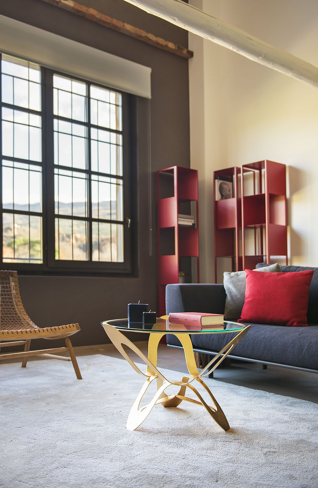 Tavolino moderno di design Ninfa