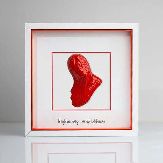 Belle Mbriana en céramique rouge