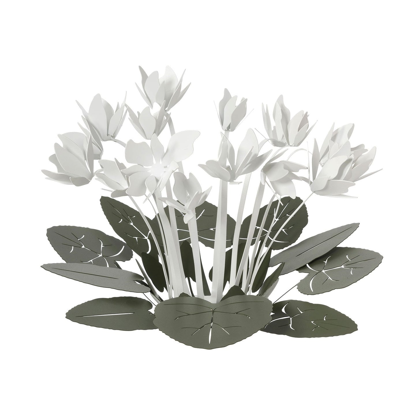 Pièce maîtresse en forme de cyclamen