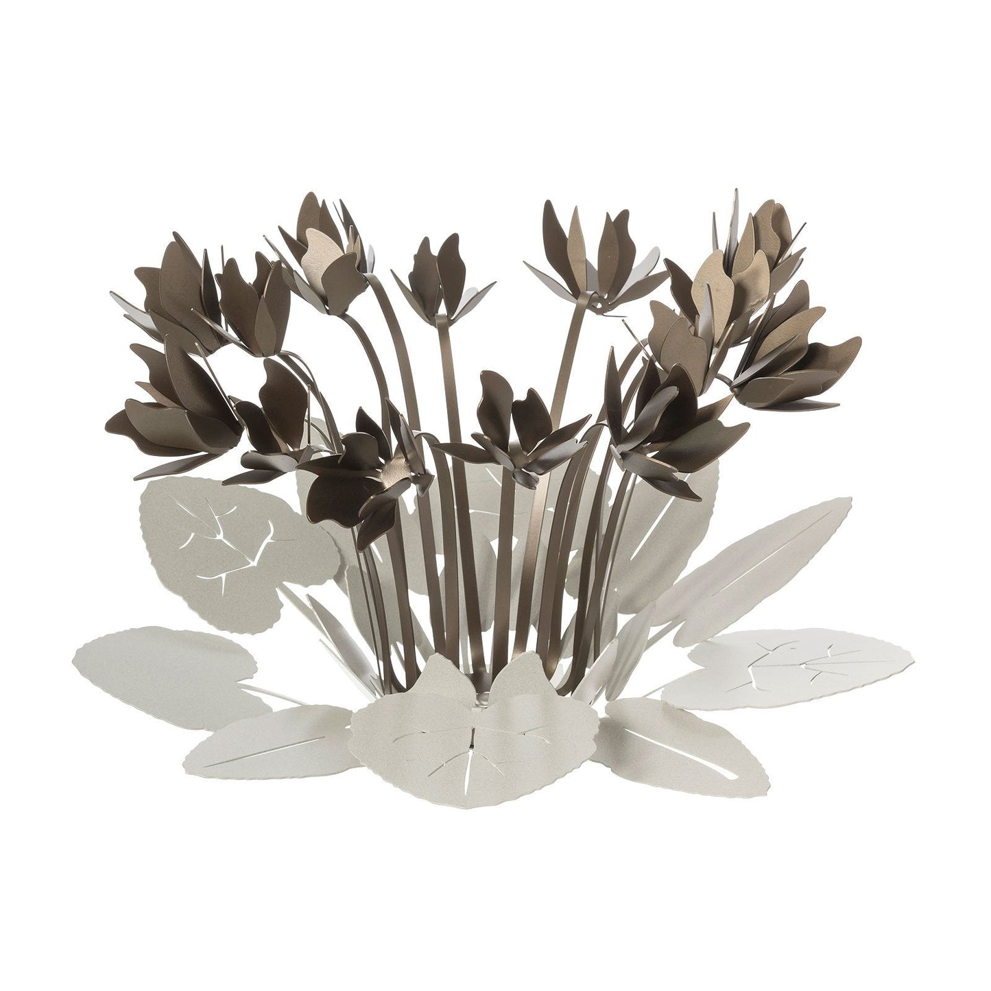 Pièce maîtresse en forme de cyclamen