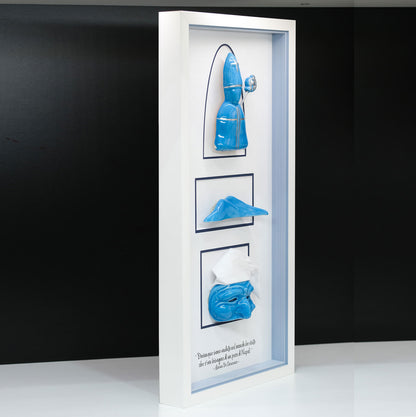 Forza Napoli Vertical Trio in all-blue ceramic