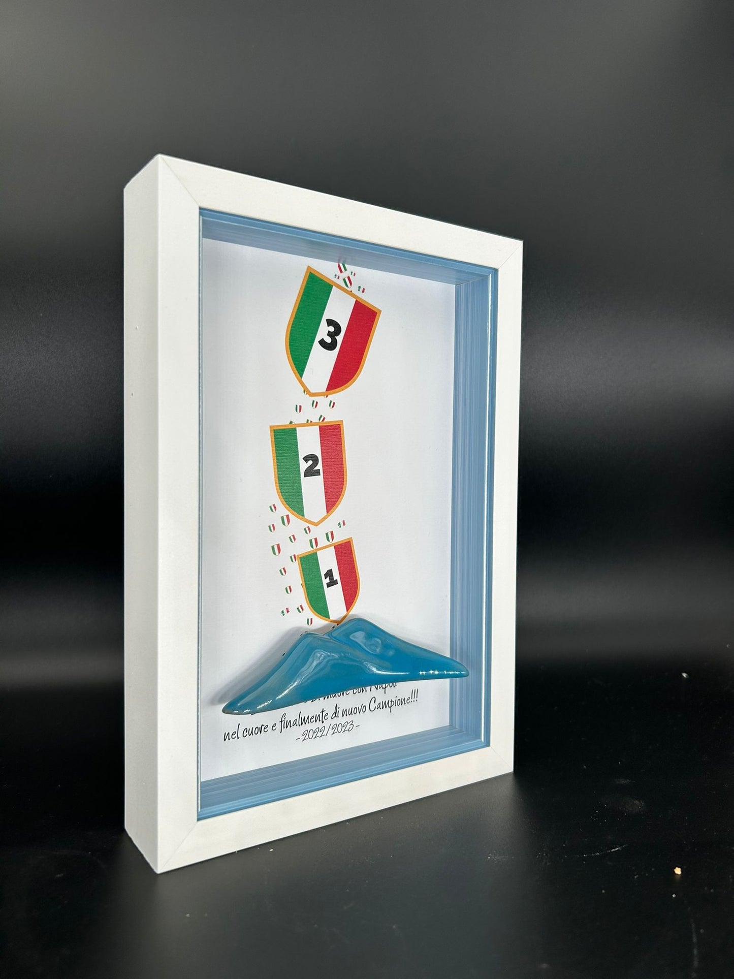 Vesuvius blue scudetto Napoli