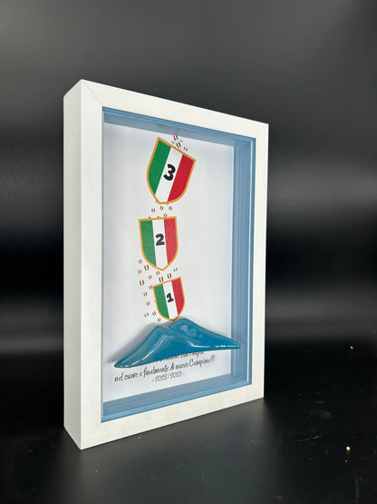 Vesuvius blue scudetto Napoli