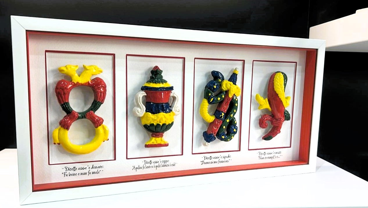 Tradition and Style: Ceramic Boards with Frame and Customizable Phrase