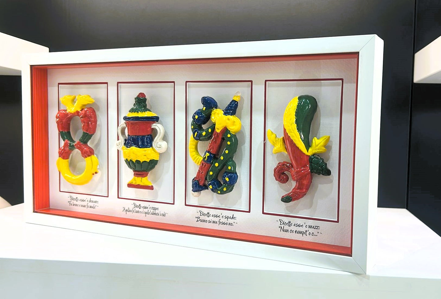 Tradition and Style: Ceramic Boards with Frame and Customizable Phrase