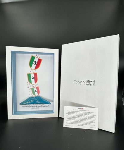 Vesuvius blue scudetto Napoli