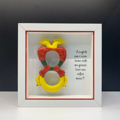 Decorative Ceramic Picture – Ace of Coins 