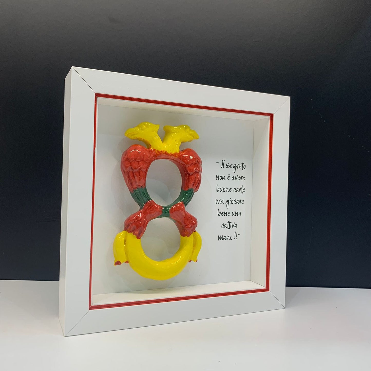 Decorative Ceramic Picture – Ace of Coins 