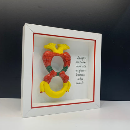 Decorative Ceramic Picture – Ace of Coins 